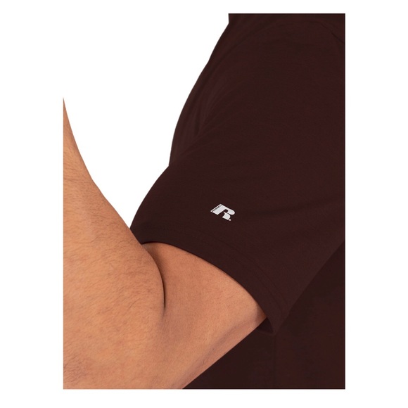 RUSSELL Active Shirt FRESH FORCE Dri Power 360 Short Sleeve Tee GRAY Small Men’s - Picture 9 of 16